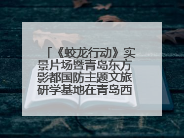 《蛟龙行动》实景片场暨青岛东方影都国防主题文旅研学基地在青岛西海岸新区开业