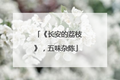 《长安的荔枝》，五味杂陈