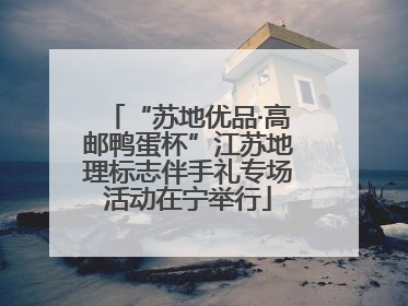 “苏地优品·高邮鸭蛋杯”江苏地理标志伴手礼专场活动在宁举行