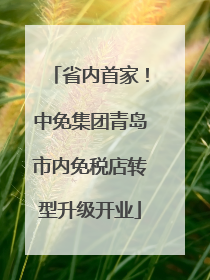省内首家！中免集团青岛市内免税店转型升级开业