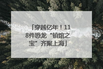 穿越亿年！118件恐龙“镇馆之宝”齐聚上海