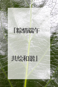 粽情端午 共绘和谐
