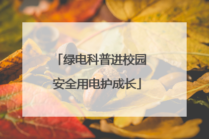 绿电科普进校园 安全用电护成长