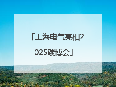 上海电气亮相2025碳博会