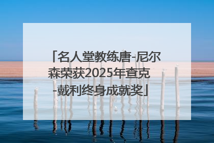 名人堂教练唐-尼尔森荣获2025年查克-戴利终身成就奖