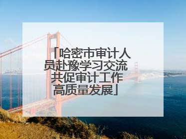 哈密市审计人员赴豫学习交流 共促审计工作高质量发展