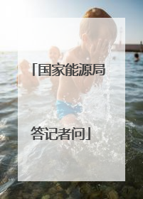 国家能源局答记者问