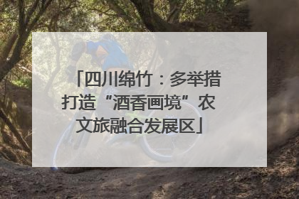 四川绵竹：多举措打造“酒香画境”农文旅融合发展区