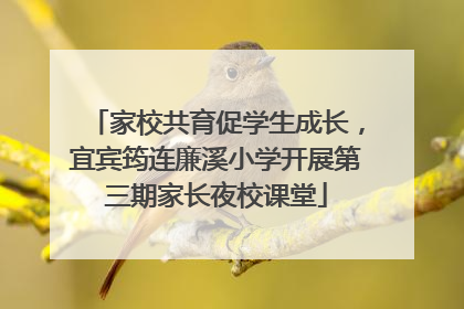 家校共育促学生成长，宜宾筠连廉溪小学开展第三期家长夜校课堂