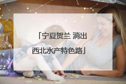 宁夏贺兰 淌出西北水产特色路