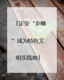 定安“乡咖”成为特色文明实践地