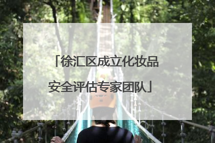 徐汇区成立化妆品安全评估专家团队
