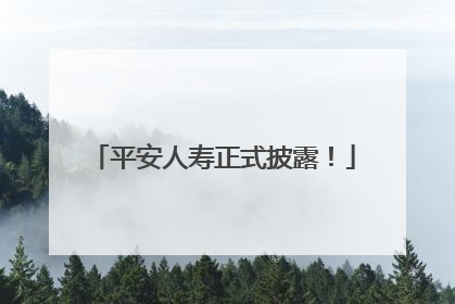 平安人寿正式披露！