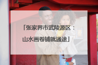 张家界市武陵源区：山水画卷铺就通途