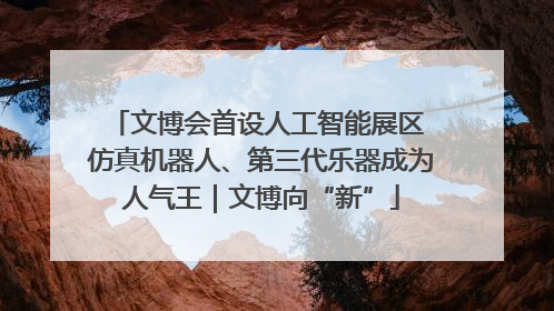 文博会首设人工智能展区 仿真机器人、第三代乐器成为人气王｜文博向“新”