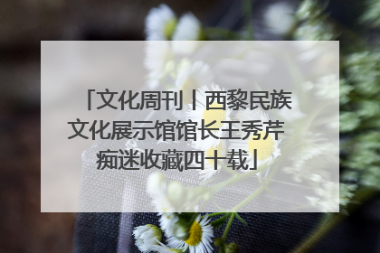 文化周刊丨西黎民族文化展示馆馆长王秀芹痴迷收藏四十载