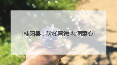 桂阳县：阶梯育德 礼润童心