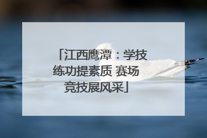 江西鹰潭：学技练功提素质 赛场竞技展风采