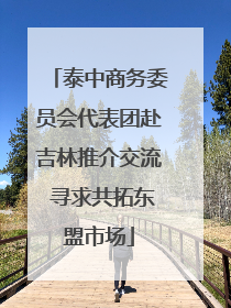 泰中商务委员会代表团赴吉林推介交流 寻求共拓东盟市场