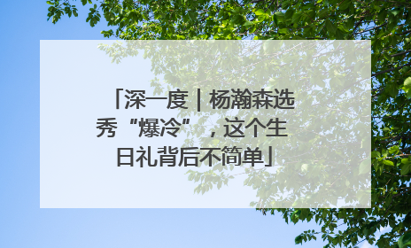 深一度｜杨瀚森选秀“爆冷”，这个生日礼背后不简单