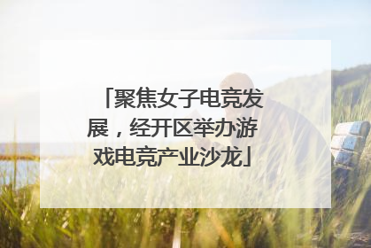聚焦女子电竞发展，经开区举办游戏电竞产业沙龙