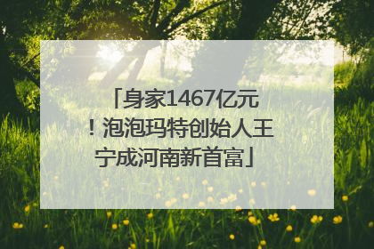 身家1467亿元！泡泡玛特创始人王宁成河南新首富