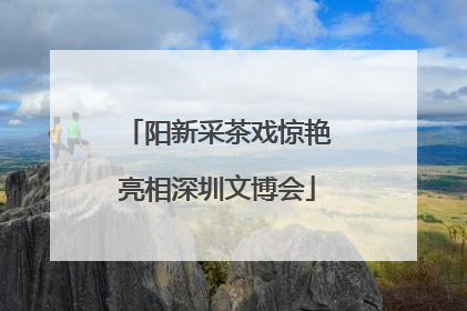 阳新采茶戏惊艳亮相深圳文博会