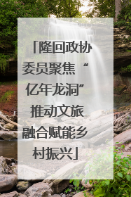 隆回政协委员聚焦“亿年龙洞” 推动文旅融合赋能乡村振兴