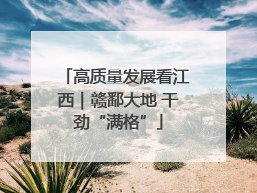 高质量发展看江西｜赣鄱大地 干劲“满格”