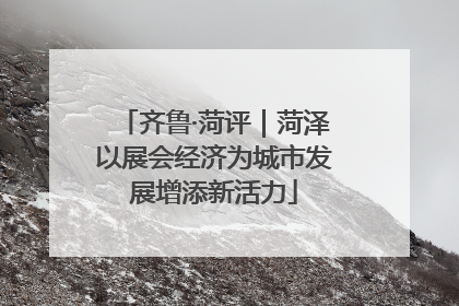 齐鲁·菏评｜菏泽以展会经济为城市发展增添新活力