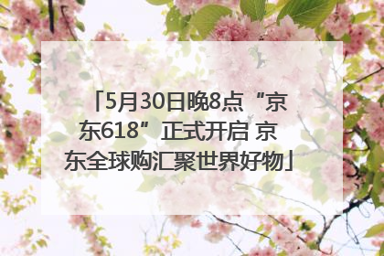 5月30日晚8点“京东618”正式开启 京东全球购汇聚世界好物