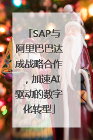 SAP与阿里巴巴达成战略合作，加速AI驱动的数字化转型